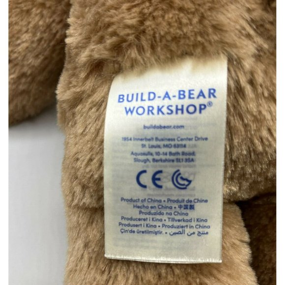 Build a Bear Lil Brownie Teddy Bear Cub 15" Plush Stuffed Animal Tan Brown 2018 - Picture 3 of 4